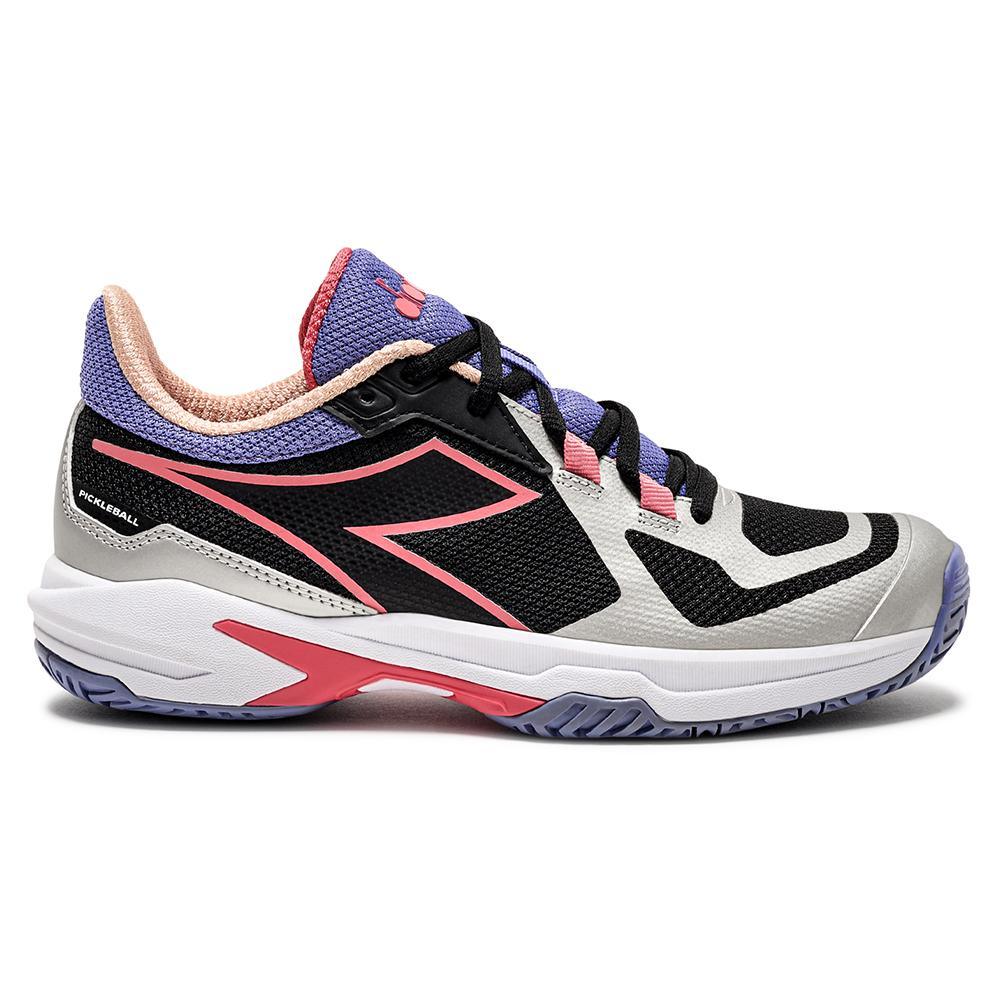 Women's Trofeo 2 AG Pickleball Shoes Black and Calypso Cora Womens Shoes DIADORA 6.5