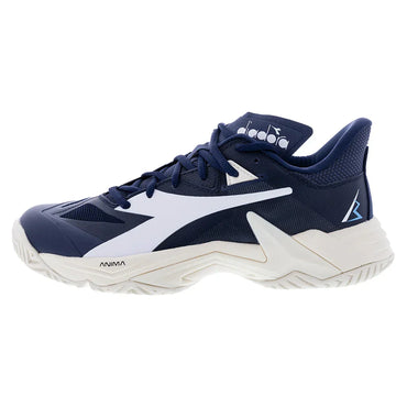 Men`s B.Icon 3 Tennis Shoes Blue Corsair and White DIADORA