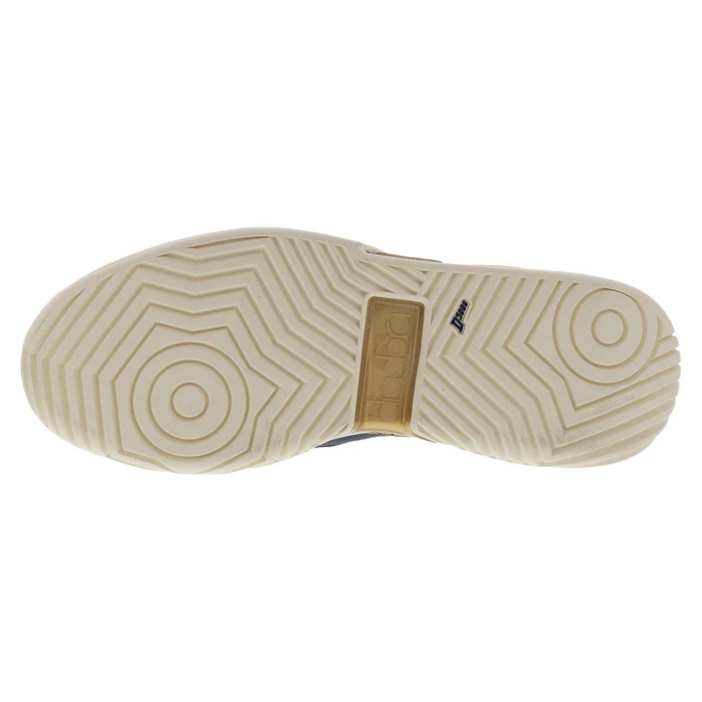 B. Elite Star Tennis Shoes White and Blue Corsair DIADORA