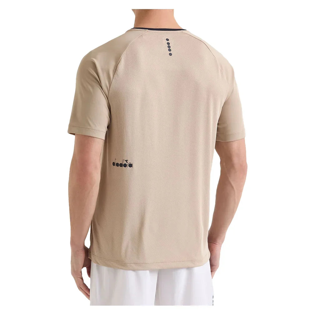 Men`s Short Sleeve Tennis Top MENS APPAREL DIADORA