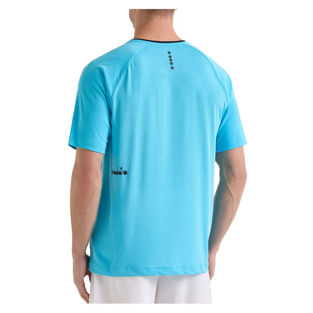 Men`s Short Sleeve Tennis Top MENS APPAREL DIADORA