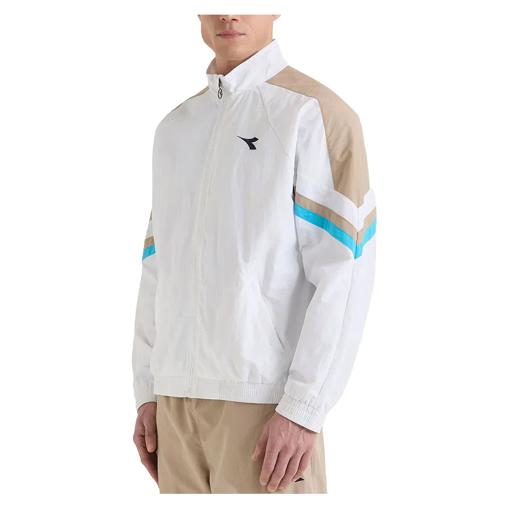Unisex Icon Tennis Track Jacket Optical White OUTERWEAR DIADORA