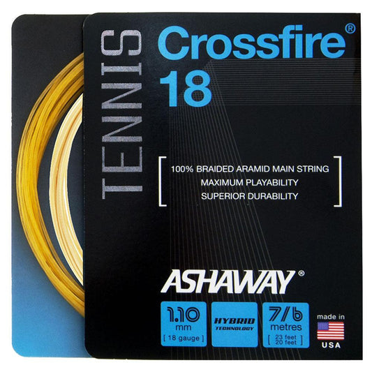 Crossfire 18g Strings Strings ASHAWAY Yellow