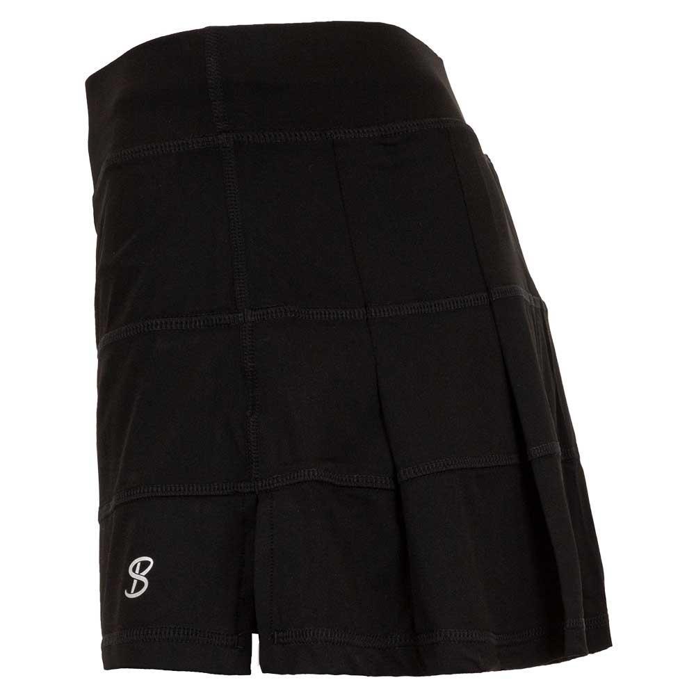 Women's UV Colors 13 Inch Tennis Skort Black Womens Apparel SOFIBELLA