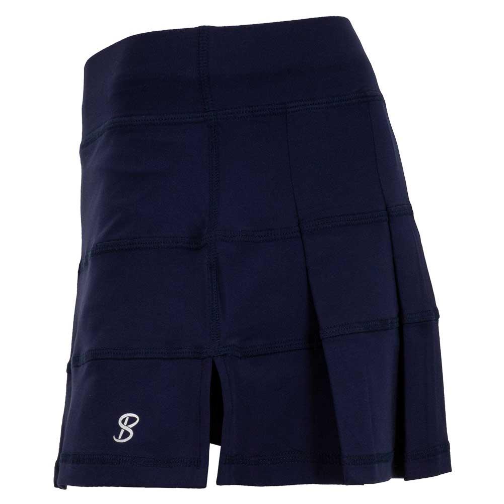 Women's UV Colors 13 Inch Tennis Skort Navy Womens Apparel SOFIBELLA