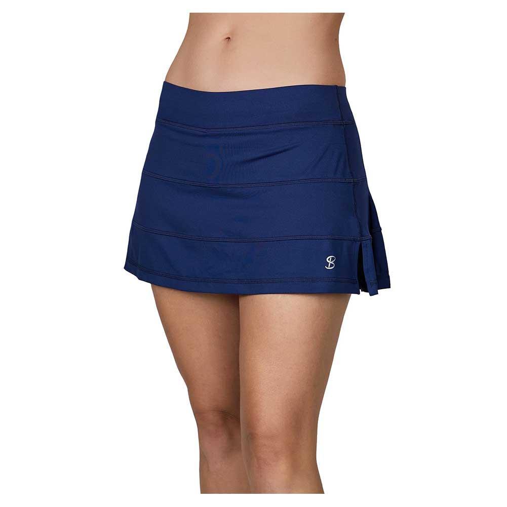 Women's UV Colors 13 Inch Tennis Skort Navy Womens Apparel SOFIBELLA