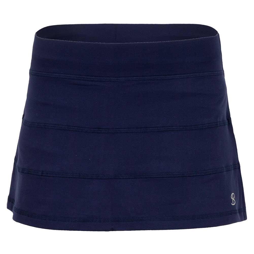 Women's UV Colors 13 Inch Tennis Skort Navy Womens Apparel SOFIBELLA