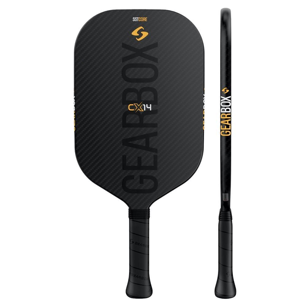 CX14E 8.0oz Pickleball Paddle Orange Pickleball Paddles GEARBOX