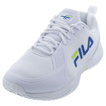 Mens Volley Burst Pickleball Shoes White and Green Gecko SHOES FILA 8.5