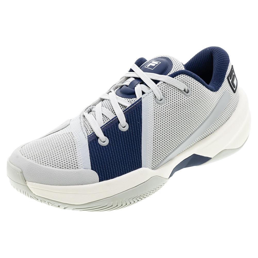 Men`s Fire Ace Tennis Shoes Dawn and Dress Blue FILA 7 Gray
