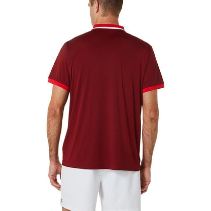 Men's Court Tennis Polo Mens Apparel ASICS 401_MIDNIGHT M