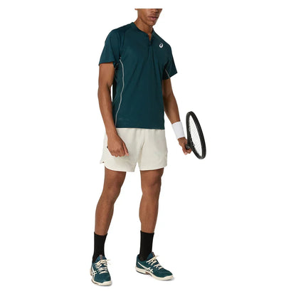 Men`s Match ACTIBREEZE Tennis Polo Saxon Green ASICS