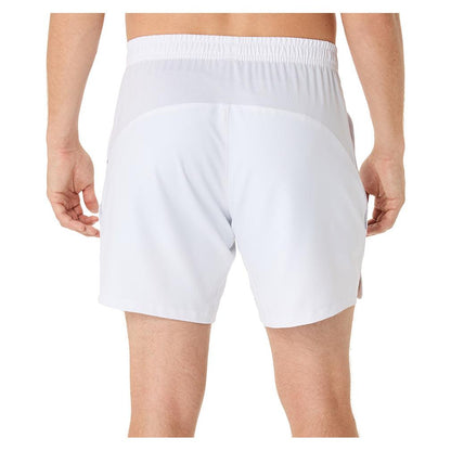 Men`s Match 7 Inch Tennis Short Brilliant White MENS APPAREL ASICS