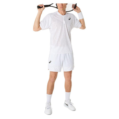 Men`s Match 7 Inch Tennis Short Brilliant White MENS APPAREL ASICS