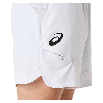 Men`s Match 7 Inch Tennis Short Brilliant White MENS APPAREL ASICS