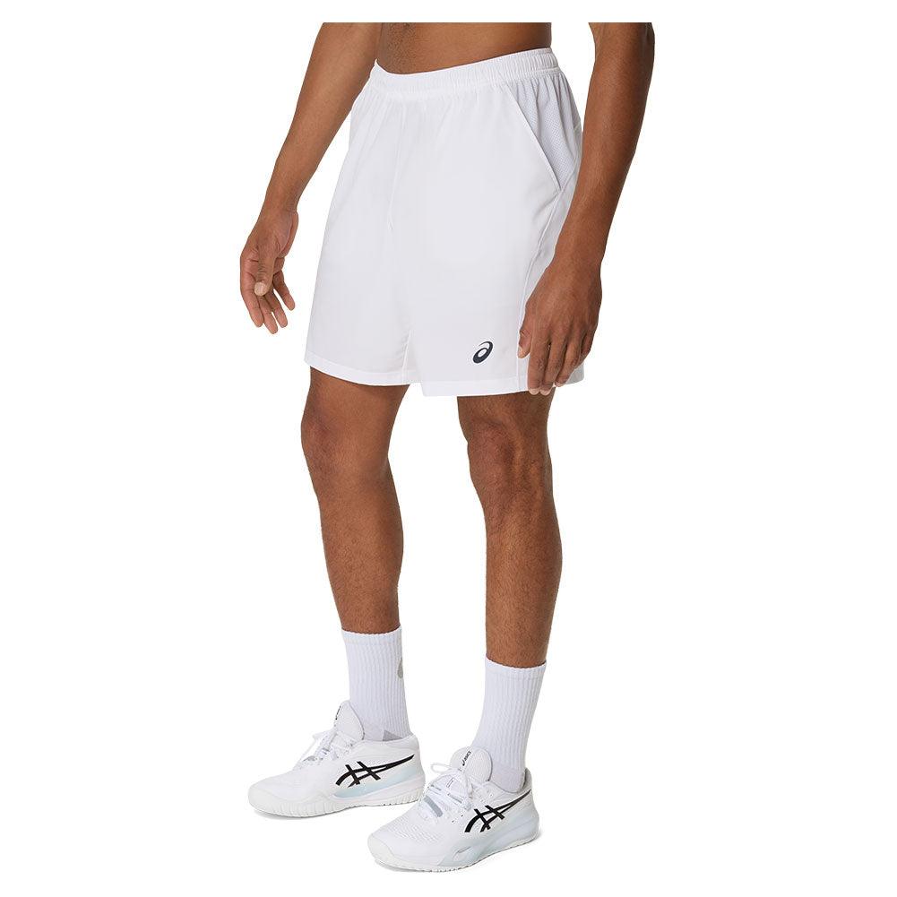 Men`s Court 9 Inch Tennis Short Brilliant White MENS APPAREL ASICS