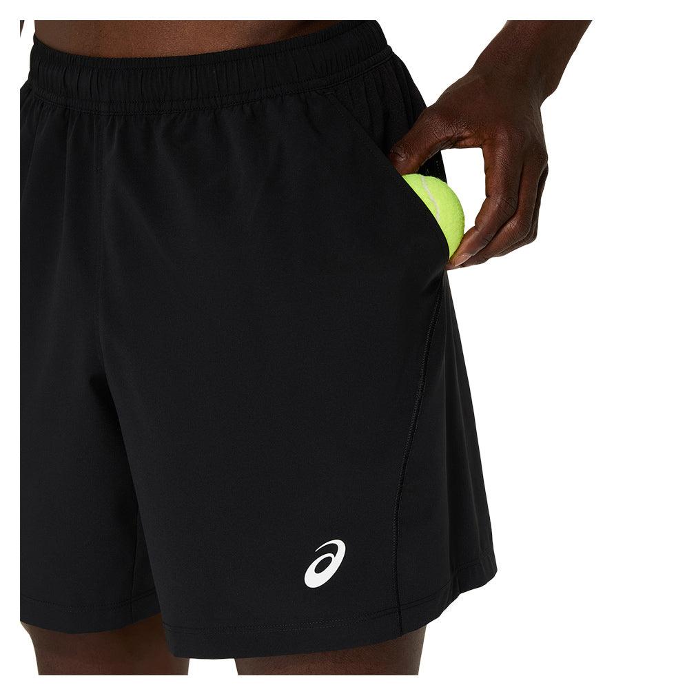 Men`s Court 7 Inch Tennis Short Performance Black MENS APPAREL ASICS