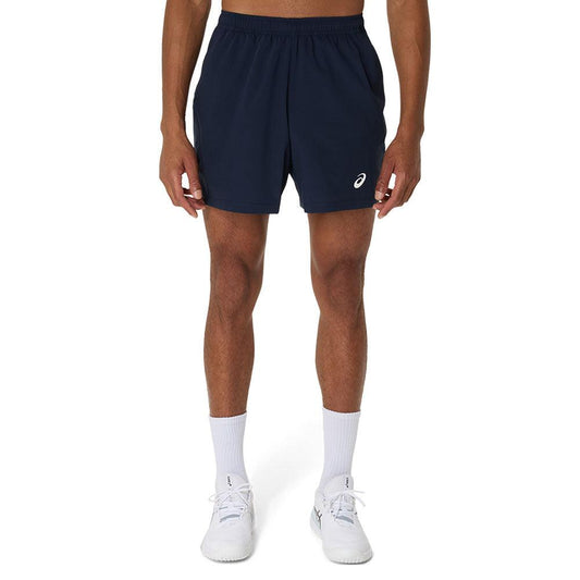 Men`s Court 7 Inch Tennis Short Midnight MENS APPAREL ASICS S Black