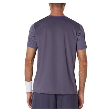 Men`s Match Seasonal Graphic Tennis Tee Greyish Purple ASICS