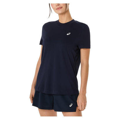 Women`s Court Short Sleeve Tennis Top Midnight ASICS XS Midnight