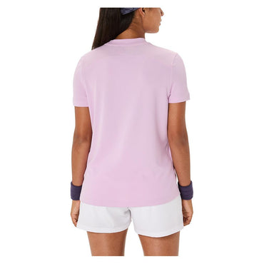 Women`s Court Short Sleeve Tennis Top Light Ube ASICS