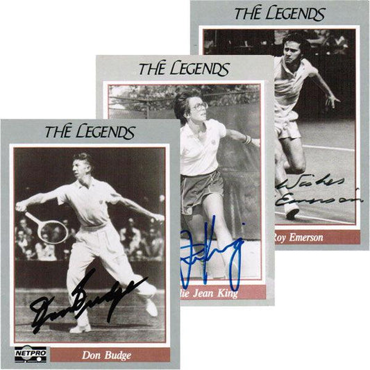 22 Autographed Legend Cards Other NETPRO Default Title