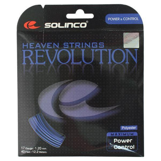 Revolution 17g Tennis String Strings SOLINCO Blue