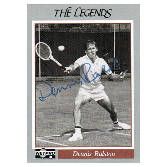 Dennis Ralston Signed Legends Other NETPRO White