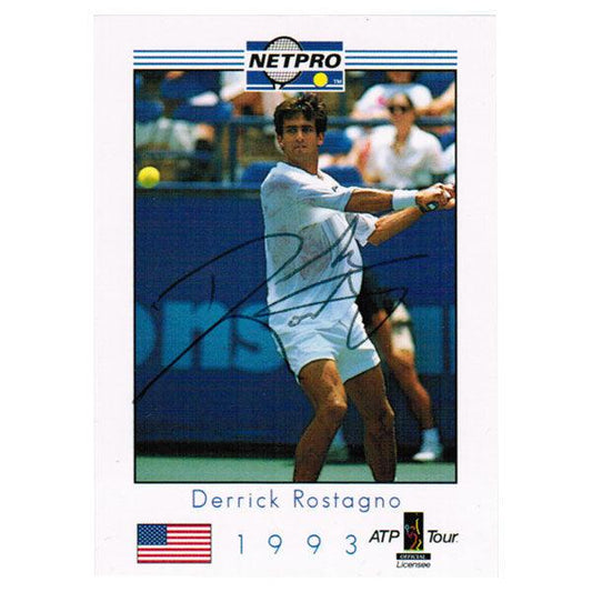 Derrick Rostango Signed Men`s Other NETPRO Default Title