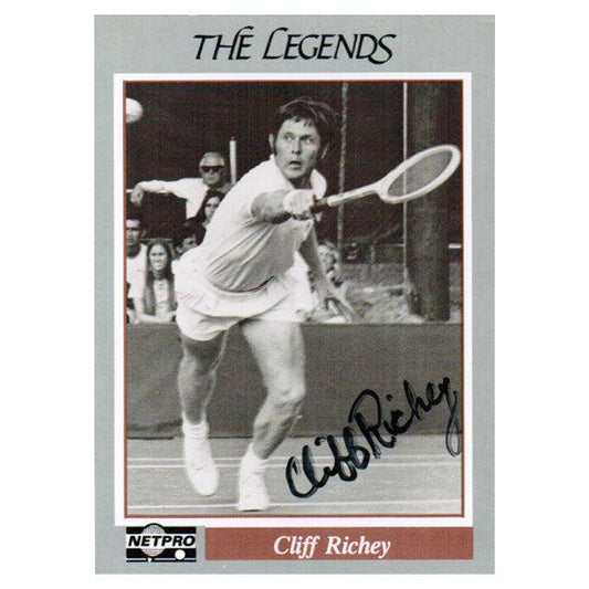 Cliff Richey Signed Legends Card Other NETPRO Default Title