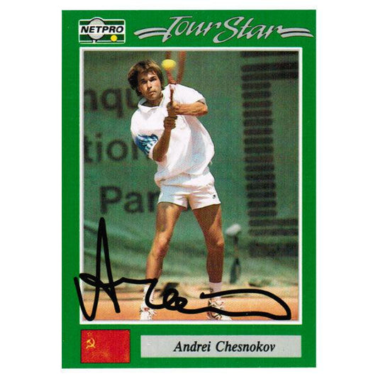 Andrei Chesnokov Signed Men`s Other NETPRO Default Title