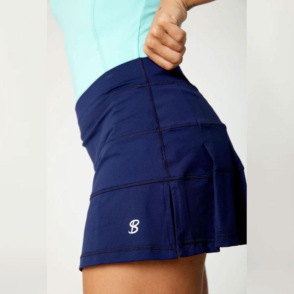Women's UV Colors 14 Inch Tennis Skort Navy Womens Apparel SOFIBELLA S