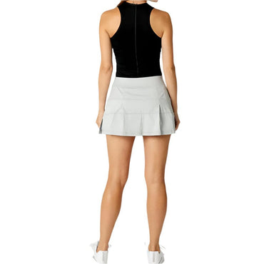 Women's UV Colors 14 Inch Tennis Skort Stone Womens Apparel SOFIBELLA S