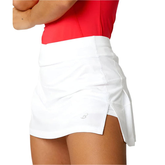 Women's UV Colors 14 Inch Tennis Skort White Womens Apparel SOFIBELLA XS