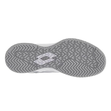 Women`s Mirage 100 Speed Tennis Shoes All White and Cool Gray 9c WOMENS SHOES LOTTO 7