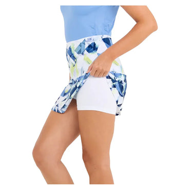 Women`s 14 inch High-Waisted Tennis Skort Kaleidoscope SOFIBELLA