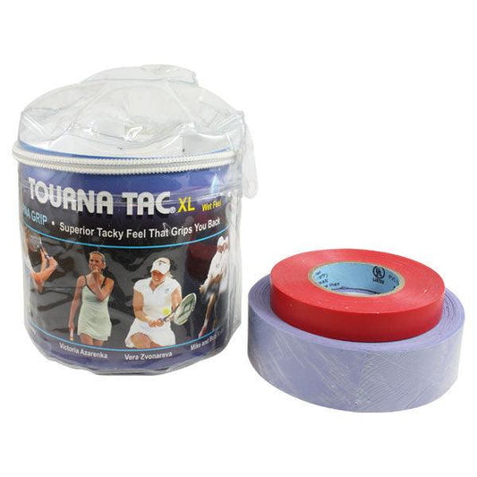 Tac 30 Grip Pack - XL Blue Vinyl Pouch Grips TOURNA Default Title