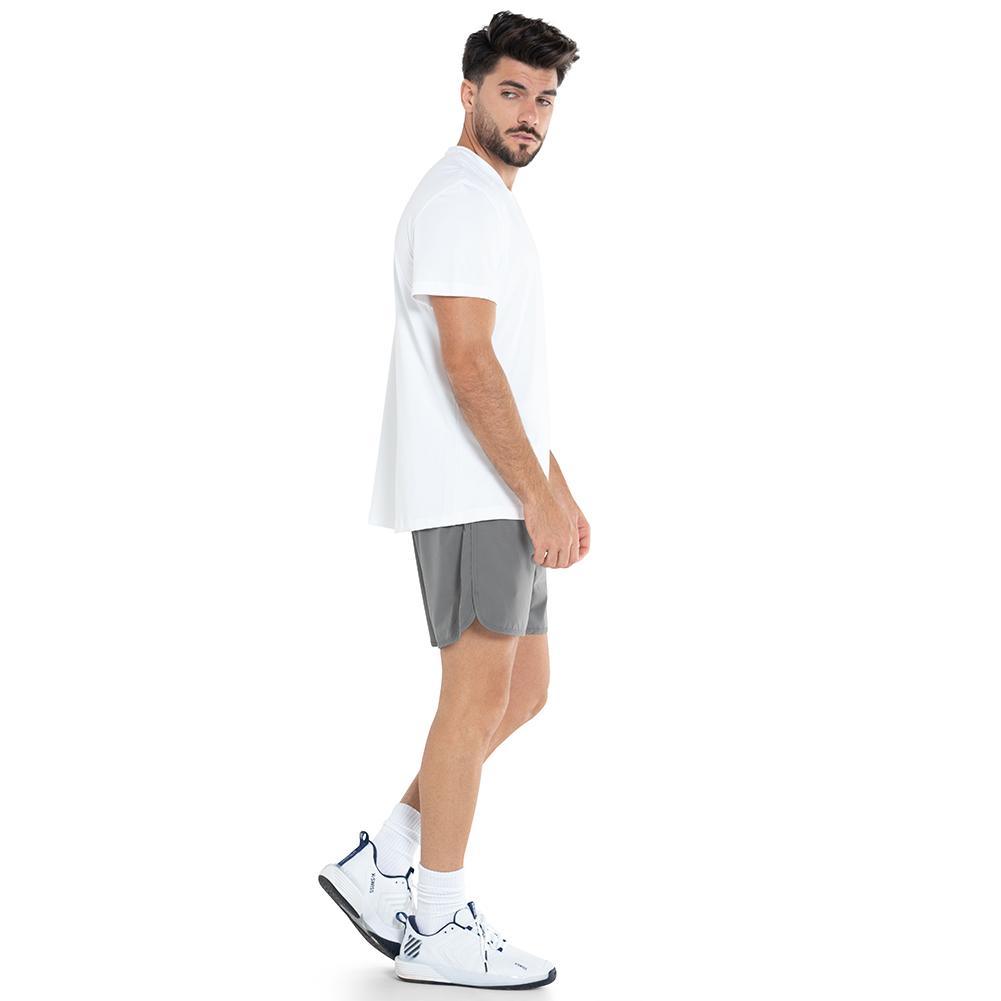 Men's Icon Tennis Crew Mens Apparel K-SWISS Gray 2XL