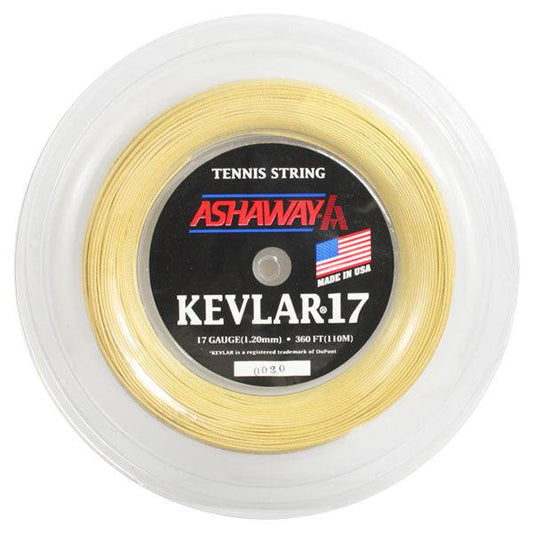 Kevlar 1.25/17G 360 Foot String Reel Strings ASHAWAY Yellow