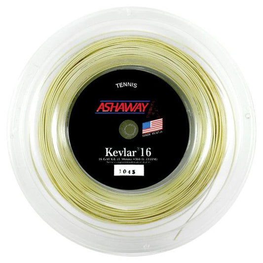 Kevlar 1.30/16g 360 Foot String Reel Strings ASHAWAY White