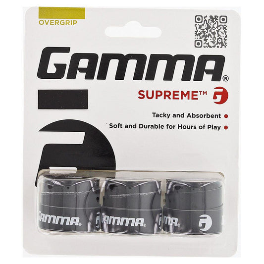 Supreme Overgrips Grips GAMMA Black