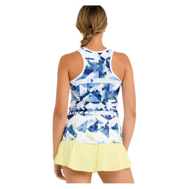 Women`s Racerback Tennis Tank Kaleidoscope SOFIBELLA