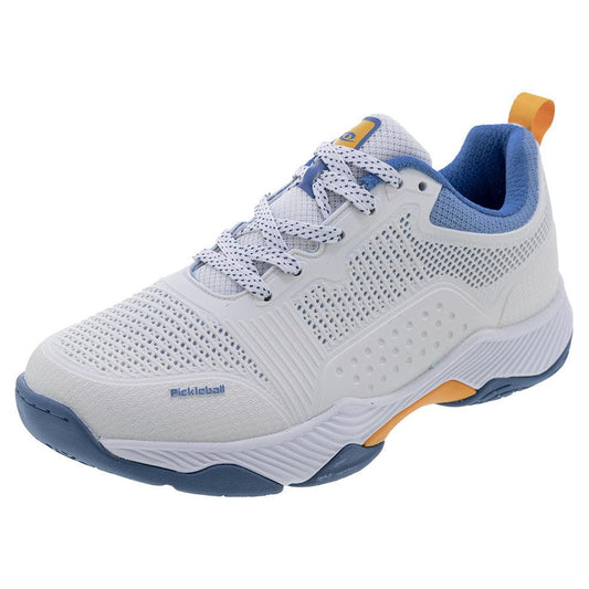 Men's Fresh Shot Santorini Pickleball Shoes Royal and White shoes ACACIA 6 White