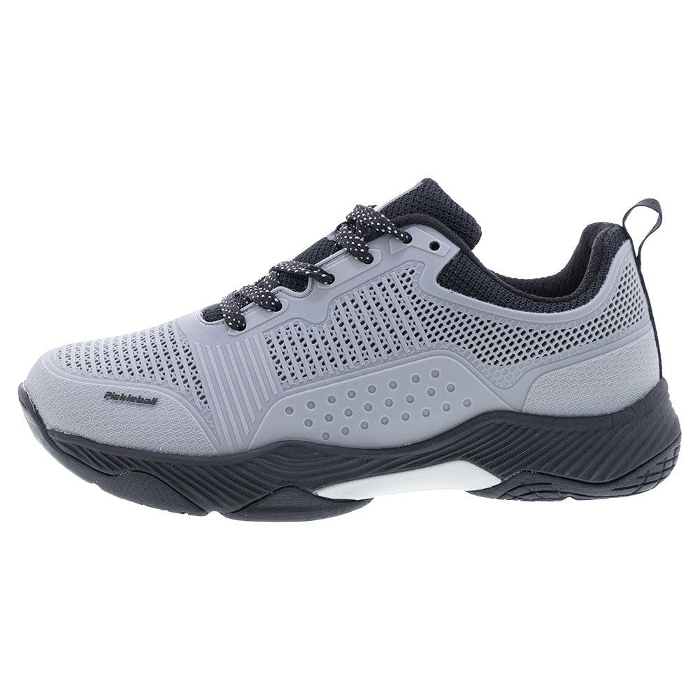 Men`s Fresh Shot Graphite Pickleball Shoes Grey and Black ACACIA