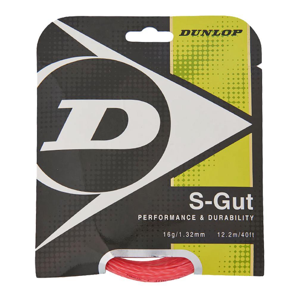 S-Gut 16G Pink Tennis String Strings DUNLOP Pink