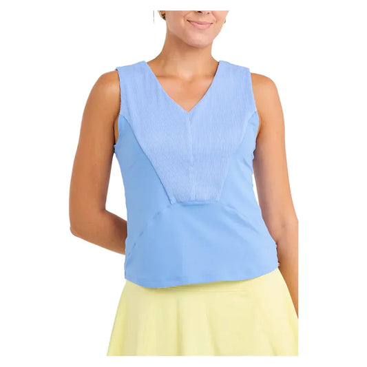 Women`s Tennis Tank Periwinkle SOFIBELLA XS