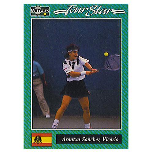 Arantxa Sanchez Vicario Prototype Card Other NETPRO Green