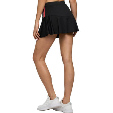 Women`s Elite Dash 13 Inch Tennis Skort Black and Multi WOMENS APPAREL LIJA Purple XL