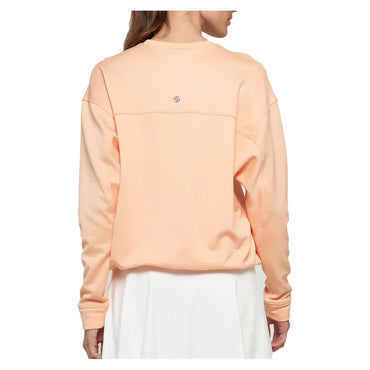 Women`s Electra Post Game Tennis Pullover Papaya LIJA