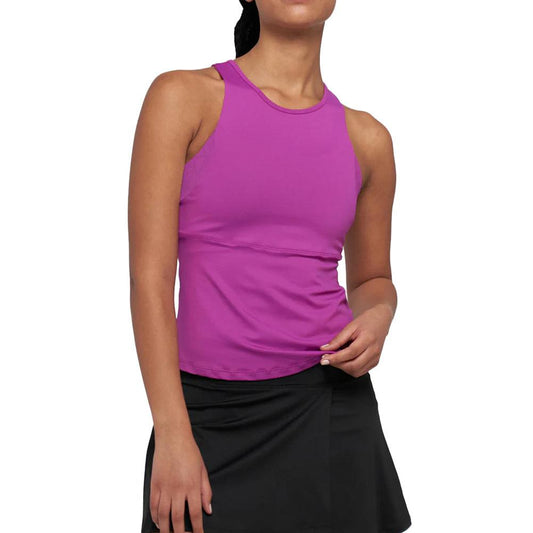 Women`s Elite Curve Tennis Tank LIJA XS Purple